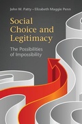 Cover: Social Choice and Legitimacy - Cambridge University Press