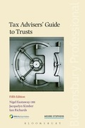 Cover: Tax Advisers' Guide to Trusts - Bloomsbury Professional
