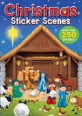 Cover: Christmas Sticker Scenes - Candle Books