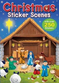 Enlarge image Cover: Christmas Sticker Scenes - Candle Books