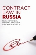 Bild: Contract Law in Russia - Hart Publishing