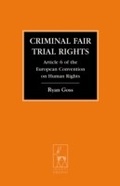 Cover: Criminal Fair Trial Rights - Hart Publishing