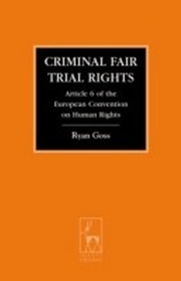 Enlarge image Cover: Criminal Fair Trial Rights - Hart Publishing