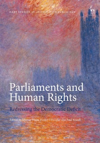 Enlarge image Cover: Parliaments and Human Rights - Hart Publishing