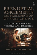 Cover: Prenuptial Agreements and the Presumption of Free Choice - Hart Publishing