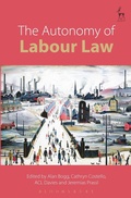 Cover: The Autonomy of Labour Law - Hart Publishing