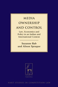 Abbildung von: Media Ownership and Control - Hart Publishing