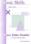 Cover: Times Tables Booklets: Bk. 1 - Educational Printing Services Ltd