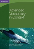 Cover: Advanced Vocabulary in Context - Cambridge University Press