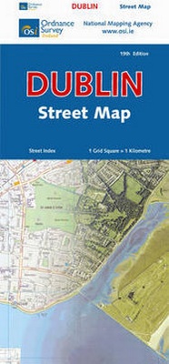 Abbildung von: Dublin Street Map - Ordnance Survey Ireland
