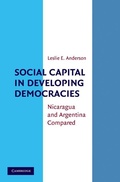 Cover: Social Capital in Developing Democracies - Cambridge University Press