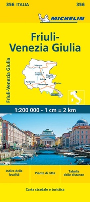 Abbildung von: Michelin Friaul-Julisch Venetien Untertitel - Michelin Editions des Voyages