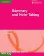 Cover: Summary and Note-Taking with key - Cambridge University Press