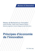 Cover: Principes d'&eacute;conomie de l'innovation - Peter Lang Verlag