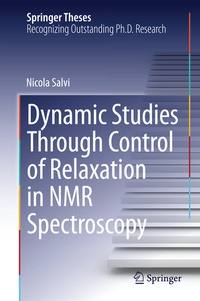 Abbildung von: Dynamic Studies Through Control of Relaxation in NMR Spectroscopy - Springer