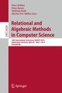 Cover: Relational and Algebraic Methods in Computer Science - Springer