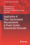 Cover: Application of Time-Synchronized Measurements in Power System Transmission Networks - Springer