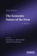 Cover: The Economic Nature of the Firm - Cambridge University Press
