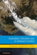 Bild: Australian Climate Law in Global Context - Cambridge University Press
