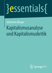 Abbildung von: Kapitalismusanalyse und Kapitalismuskritik - Springer VS