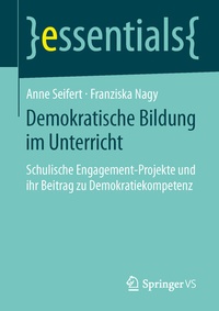 Abbildung von: Demokratische Bildung im Unterricht - Springer VS