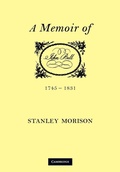 Cover: John Bell, 1745-1831: A Memoir - Cambridge University Press