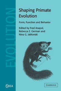 Enlarge image Cover: Shaping Primate Evolution - Cambridge University Press