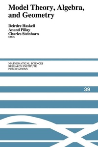 Abbildung von: Model Theory, Algebra, and Geometry - Cambridge University Press