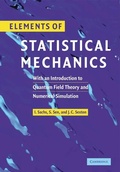 Cover: Elements of Statistical Mechanics - Cambridge University Press