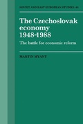 Cover: The Czechoslovak Economy 1948-1988 - Cambridge University Press