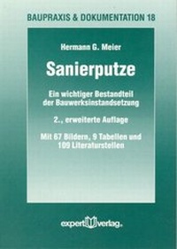 Enlarge image Cover: Sanierputze - expert verlag ein Imprint von Narr Francke Attempto Verlag