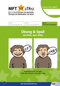 Bild: MFT 4-8 sTArs - Für 4- bis 8-Jährige mit spezieller Therapie der Artikulation von s/sch Übung und Spaß mit Muki, dem Affen - Schulz-Kirchner