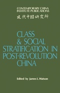 Cover: Class and Social Stratification in Post-Revolution China - Cambridge University Press