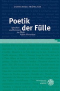 Cover: Poetik der F&uuml;lle - Universit&auml;tsverlag Winter