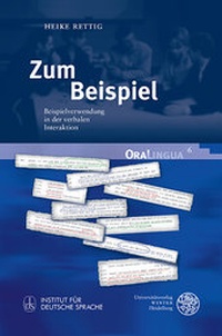 Abbildung von: Zum Beispiel - Universitätsverlag Winter
