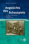 Cover: Angesichts des Schauspiels - Universit&auml;tsverlag Winter