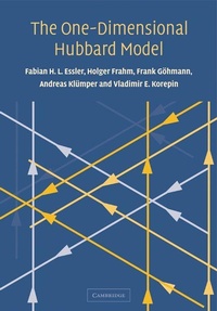 Enlarge image Cover: The One-Dimensional Hubbard Model - Cambridge University Press