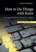 Cover: How to Do Things with Rules - Cambridge University Press