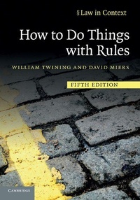 Enlarge image Cover: How to Do Things with Rules - Cambridge University Press