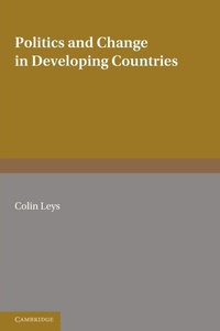 Enlarge image Cover: Politics and Change in Developing Countries - Cambridge University Press