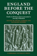 Cover: England Before the Conquest - Cambridge University Press