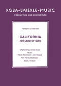 Cover: California - Lied der Zeit Musikverlag GmbH
