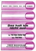 Cover: Das halt ich nicht aus - Finger Music-Verlage