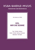 Cover: Hol mir die Sonne - ROBA Music