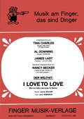 Cover: I love to love - Finger Music-Verlage