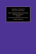 Cover: The Eighteenth-Century Mock-Heroic Poem - Cambridge University Press
