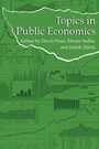 Cover: Topics in Public Economics - Cambridge University Press