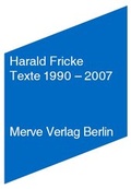 Cover: Texte 1990-2007 - Merve