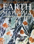 Cover: Earth Materials - Cambridge University Press