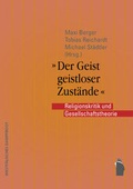 Cover: "Der Geist geistloser Zust&auml;nde" - Westf&auml;lisches Dampfboot